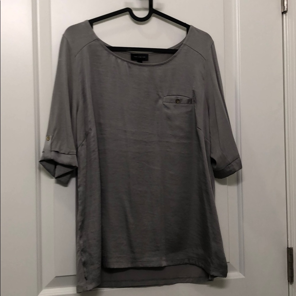 The Limited Gray Blouse